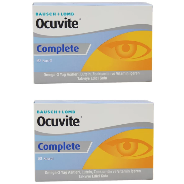 Ocuvite Complete 2 Li Ekonomik Paket 2 x 60 Kapsül - 2