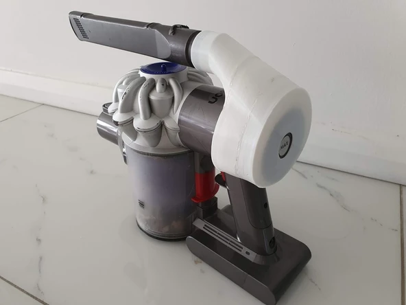 Byr Dyson V6 El Tipi Üfleyici aparatı (Sadece Plastik Aparattır!!!) 3D - 1