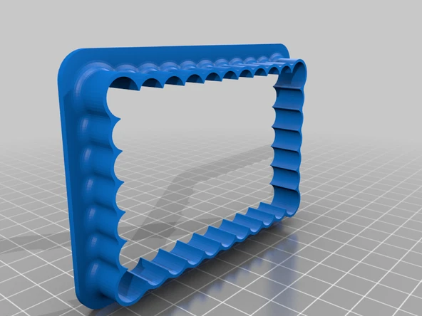 Byr Küçük tereyağı kurabiye / küçük tereyağı kurabiye kesici (Sadece Plastik Aparattır!!!) 3D - 4