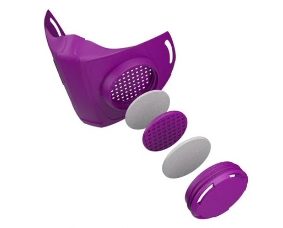 Byr Maske - Nanohack Covid 19'dan Remix Airograph için Maske (Sadece Plastik Aparattır!!!) 3D ürün görseli