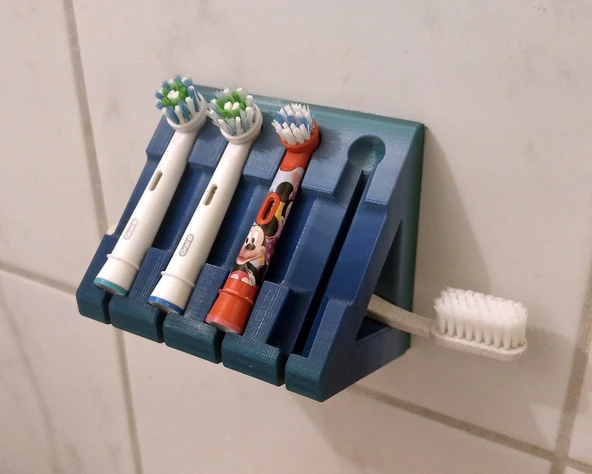 Byr Oral B diş fırçası baş tutucu (Sadece Plastik Aparattır!!!) 3D - 3