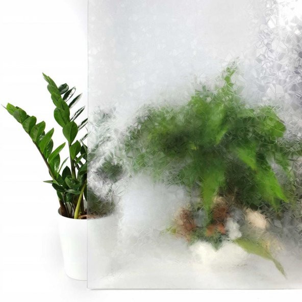 D-c-fix 334-5011 Kırık Cam Desen Statik Cam Folyo (90cm x 1mt) - Resim 7