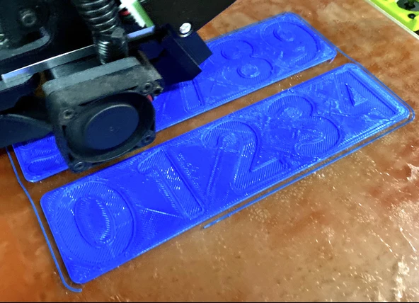 Byr Parmak İzleyiciler - Öğrenme için Okul Öncesi / Anaokulu Numaraları (Sadece Plastik Aparattır!!!) 3D - 4