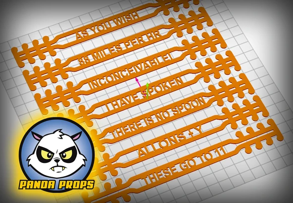 Byr Cerrahi Maske Kulak Koruyucular - Serin İfadeler Sürümü! (Sadece Plastik Aparattır!!!) 3D - Resim 3