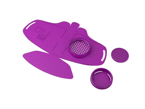 Byr Maske Nanohack (Coronavirus / Covid-19) (Sadece Plastik Aparattır!!!) 3D - Resim 3