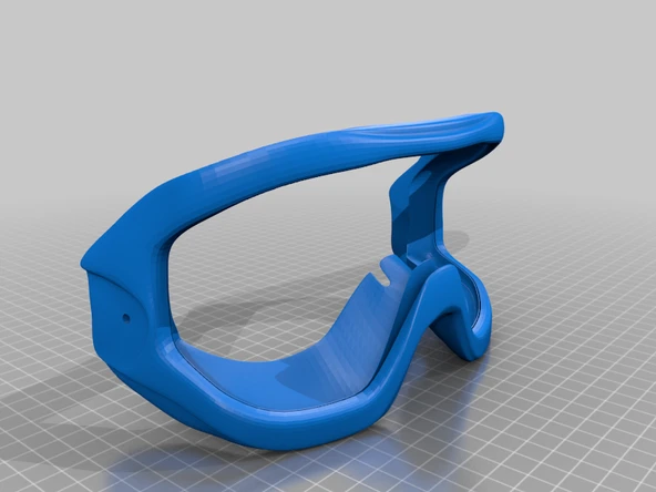 Byr Covid-19 Mühürlü Maske (Sadece Plastik Aparattır!!!) 3D - 2