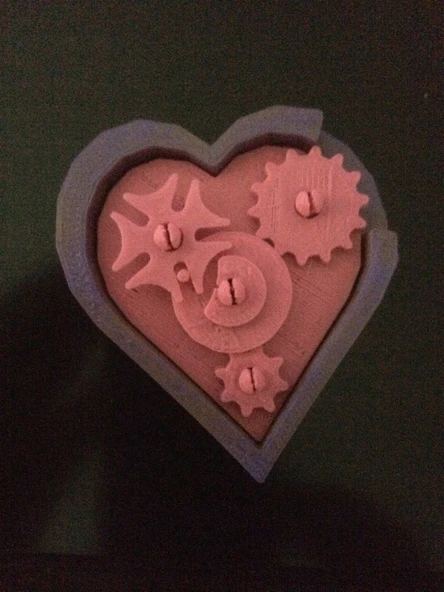 Byr Sevgililer Günü Pimi/Kolye için Çerçeve (Sadece Plastik Aparattır!!!) 3D ürün görseli