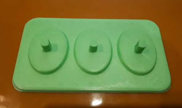 Byr Elektrikli diş fırçaları için durun (Sadece Plastik Aparattır!!!) 3D - Resim 3