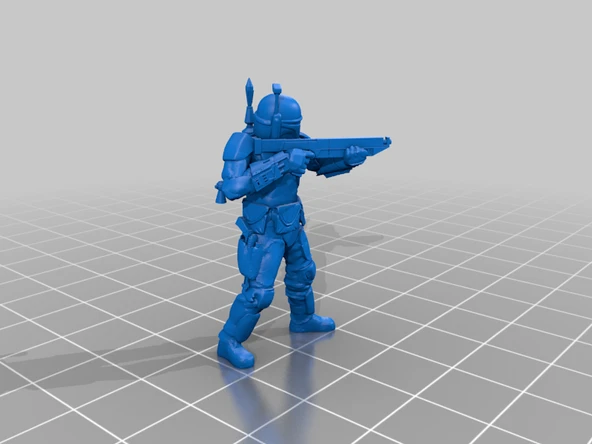 Byr Mandalor Tüfekçisi (Westar-35 Karabina, A280, TL-50, E-22) Çeşitleri (Sadece Plastik Aparattır!!!) 3D