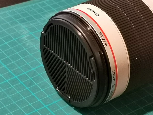 Byr Bahtinov Maskesi - Kamera lensi için (Sadece Plastik Aparattır!!!) 3D