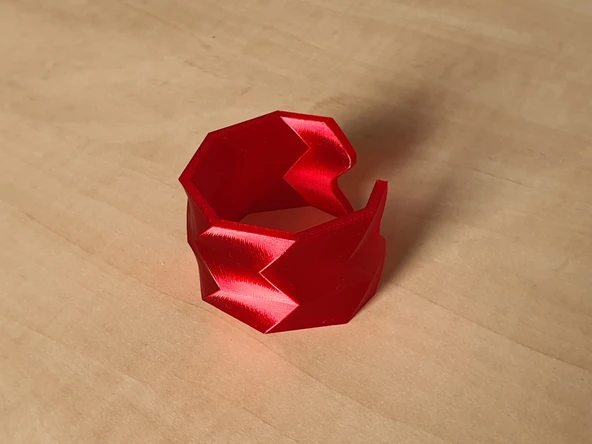 Byr Geometri bilezik / yüzük (Sadece Plastik Aparattır!!!) 3D - 4