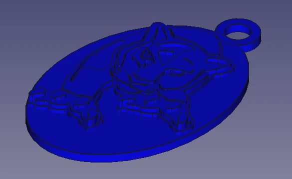 Byr Panter kolye (Sadece Plastik Aparattır!!!) 3D - Resim 2