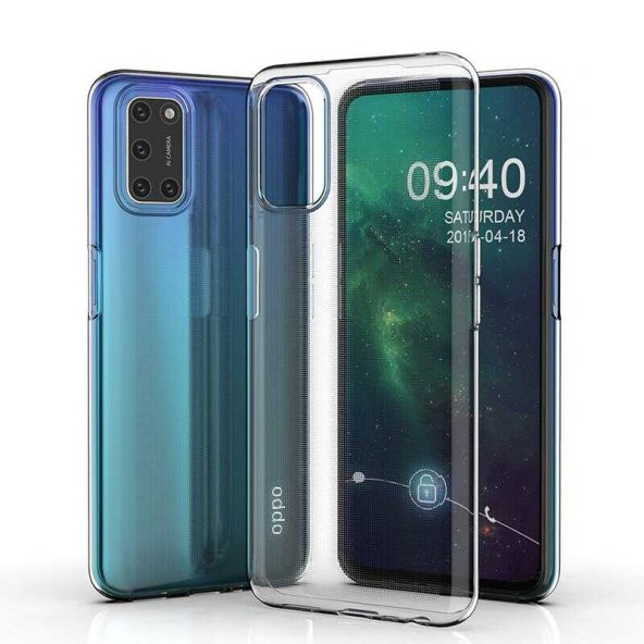 Oppo A52 Kılıf  Süper Silikon