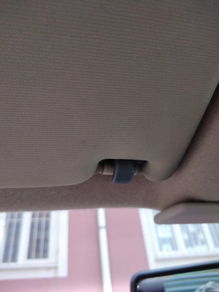 Byr Skoda 2001 Sun Visor Klipsi (Sadece Plastik Aparattır!!!) 3D - Resim 2