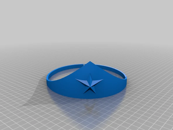 Byr Wonder Woman's Tiara ve Bilezikler (Sadece Plastik Aparattır!!!) 3D - 2