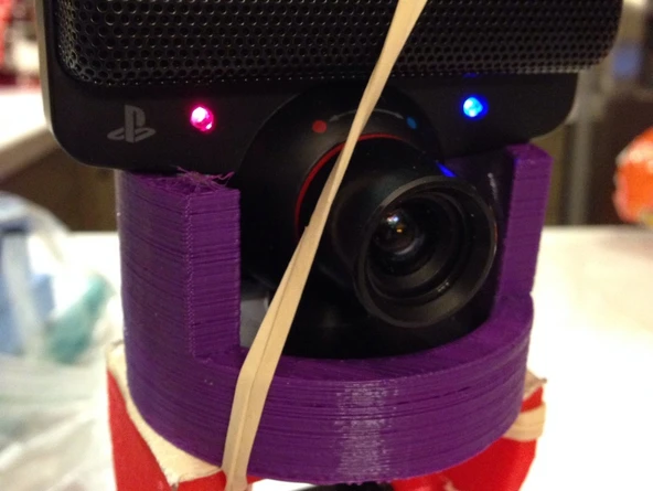 Byr PS3 gözü için tripod montajı (Sadece Plastik Aparattır!!!) 3D - 4