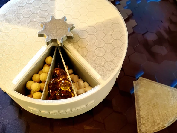 Byr Büyük hap dağıtıcı (Sadece Plastik Aparattır!!!) 3D - Resim 2