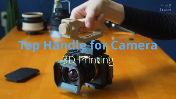 Byr Kamera üst kolu kavrama (Sadece Plastik Aparattır!!!) 3D