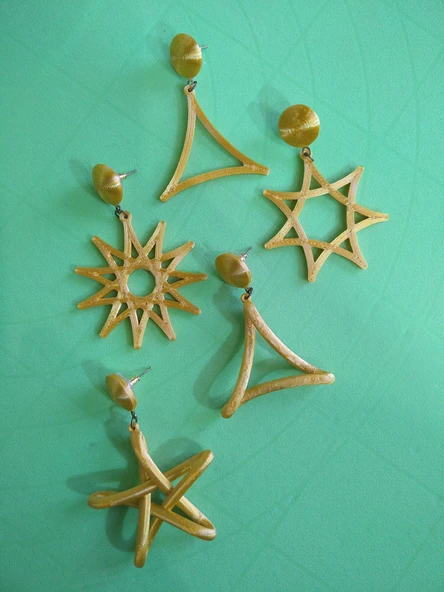 Byr Küpe №6 Hiposikloid (Sadece Plastik Aparattır!!!) 3D - 3