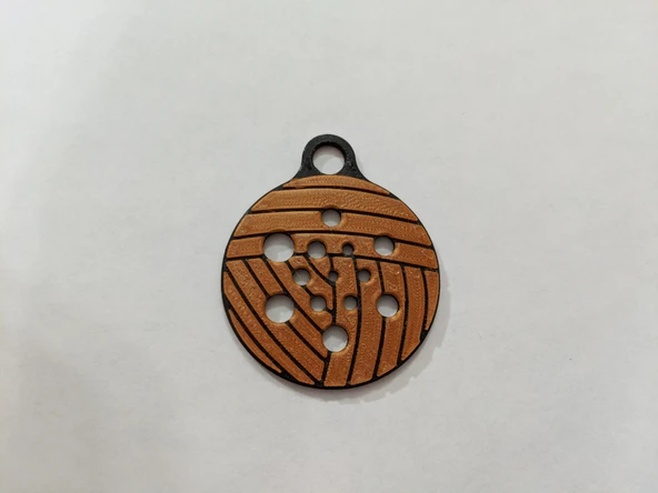 Byr İğne Göstergesi ile İplik Kolye (ABD 00 ila 9) (Sadece Plastik Aparattır!!!) 3D ürün görseli