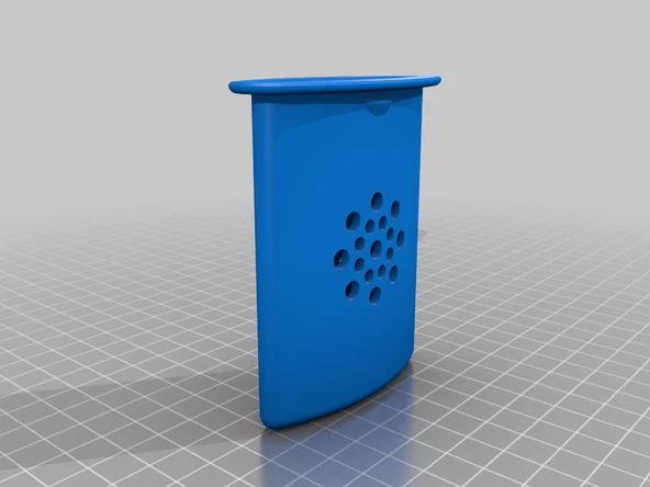 Byr Gitar Nemlendirici Temel (Sadece Plastik Aparattır!!!) 3D - 4