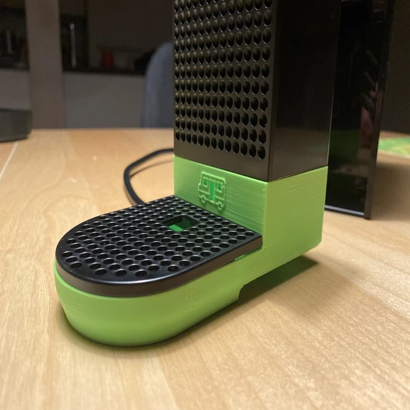 Byr Krups için büyük kupa tabanı Nespresso mini özü (Sadece Plastik Aparattır!!!) 3D