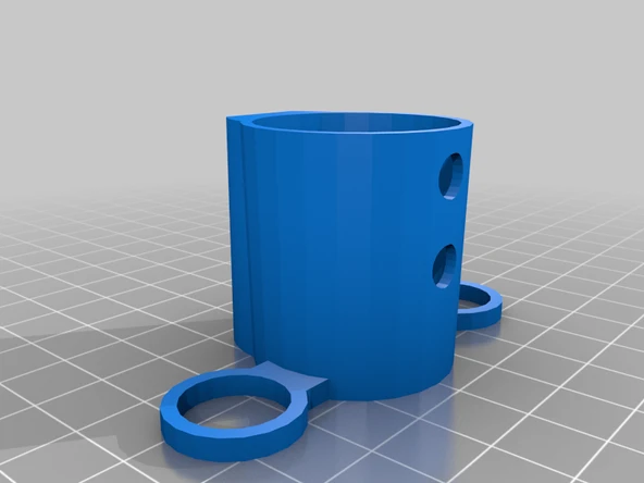 Byr Diş fırçası oral b duvar desteği (Sadece Plastik Aparattır!!!) 3D