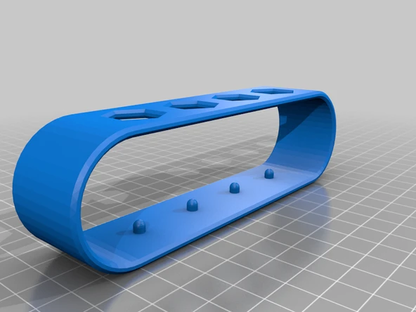 Byr Diş Fırçası Kafa Standı - 4 Diş Fırçası (Sadece Plastik Aparattır!!!) 3D