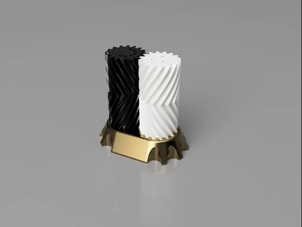 Byr Mekanik Tuz ve Biber Shaker SW2020 (Sadece Plastik Aparattır!!!) 3D - Resim 3