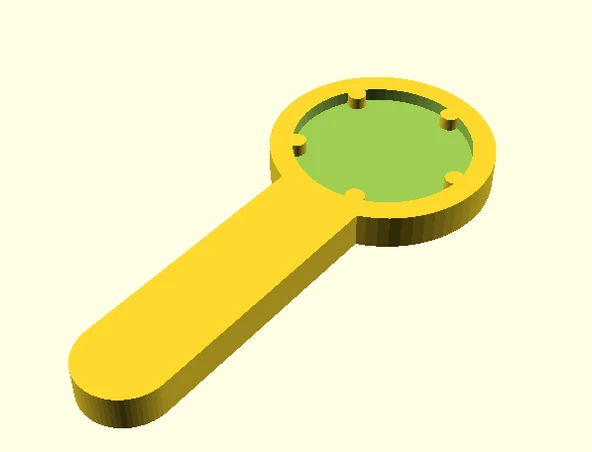 Byr Grohe duş başlığı aracı (Sadece Plastik Aparattır!!!) 3D - Resim 4