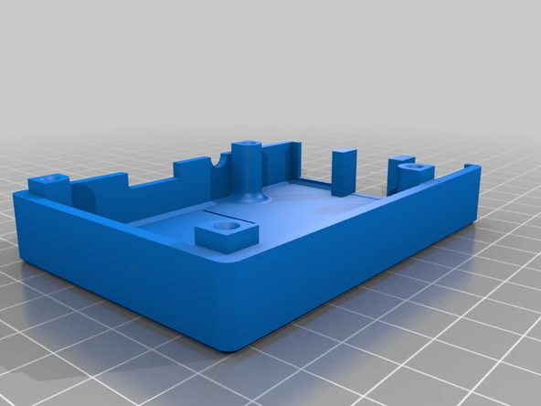 Byr Raspberry Pi 3, 2 veya B+ kasası (Sadece Plastik Aparattır!!!) 3D - Resim 3