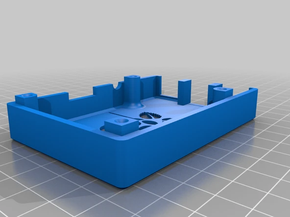Byr Raspberry Pi 3, 2 veya B+ kasası (Sadece Plastik Aparattır!!!) 3D - Resim 4