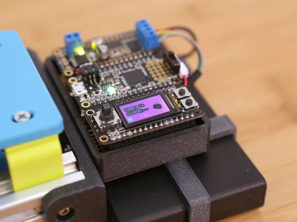 Byr Circuitpython Kamera Kaydırıcısı (Sadece Plastik Aparattır!!!) 3D - 3