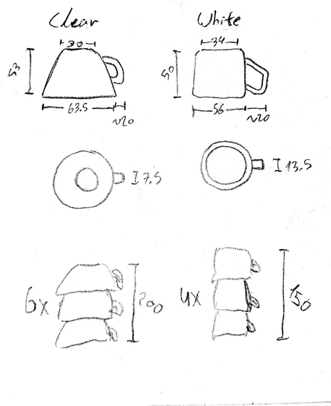 Byr Espresso gözlük tutucu (Sadece Plastik Aparattır!!!) 3D - 4