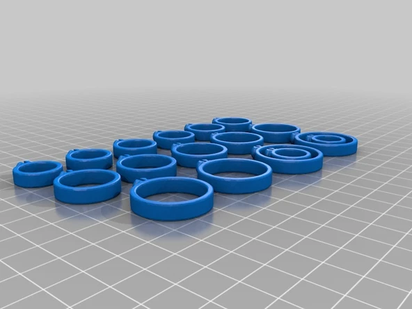 Byr Stubby mini yüzük a-şey (Sadece Plastik Aparattır!!!) 3D - Resim 2