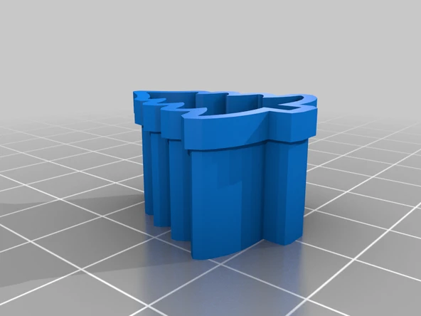 Byr Ağaç kurabiye kesici (Sadece Plastik Aparattır!!!) 3D - Resim 4