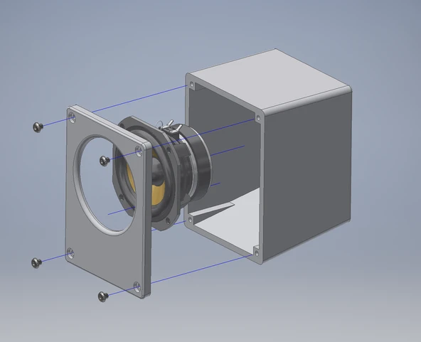 Byr Bluetooth ile çok temel 2.0 hoparlör sistemi (Sadece Plastik Aparattır!!!) 3D - Resim 3
