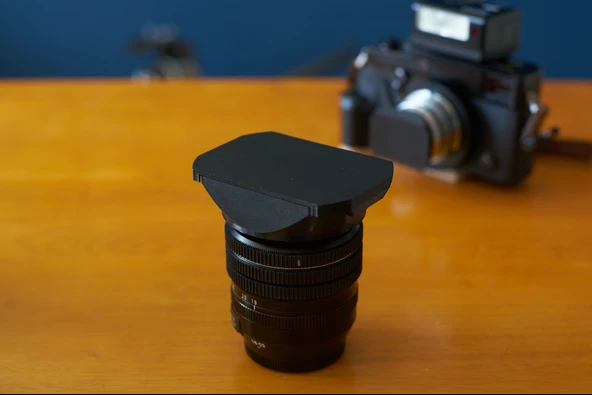 Byr Fujifilm Square Hood, (Remix) Fujinon XF 18-55mm F.2.8-4 R LM OIS (Sadece Plastik Aparattır!!!) 3D - 4