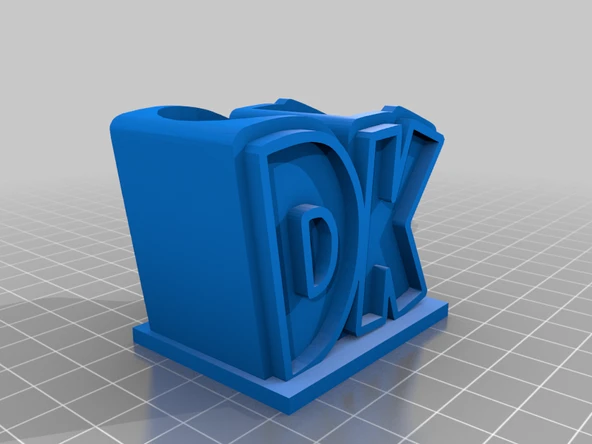 Byr Donkey Kong Pen Tutucu (Remix) (Sadece Plastik Aparattır!!!) 3D - Resim 4