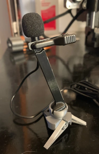 Byr Tripod mikrofon standı (Sadece Plastik Aparattır!!!) 3D - 2