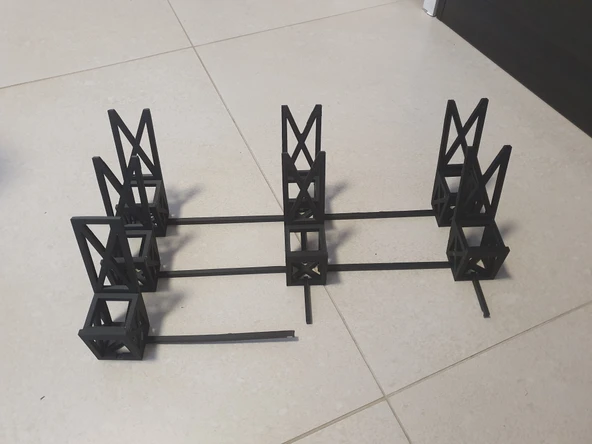 Byr Genişletilebilir Üniversal Kontrol Standları (Sadece Plastik Aparattır!!!) 3D - 4