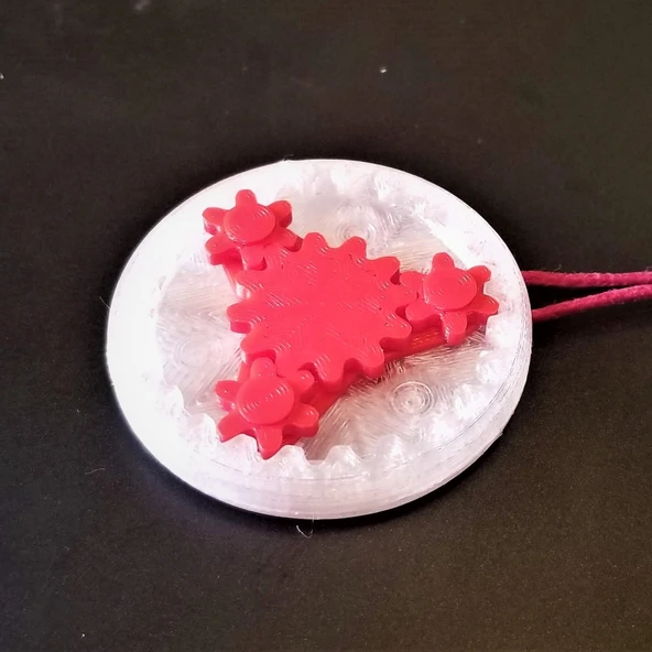 Byr Gezegensel şanzıman kolye (Sadece Plastik Aparattır!!!) 3D - Resim 4