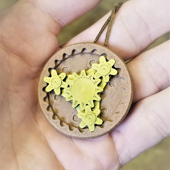 Byr Gezegensel şanzıman kolye (Sadece Plastik Aparattır!!!) 3D - Resim 3