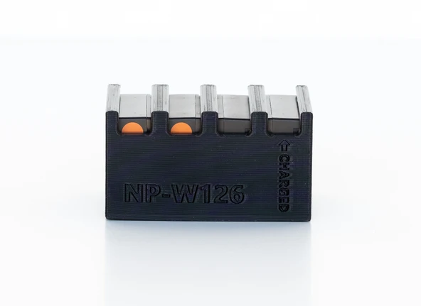Byr Fujifilm NP-W126 Pil Kılıfı (Sadece Plastik Aparattır!!!) 3D - 4