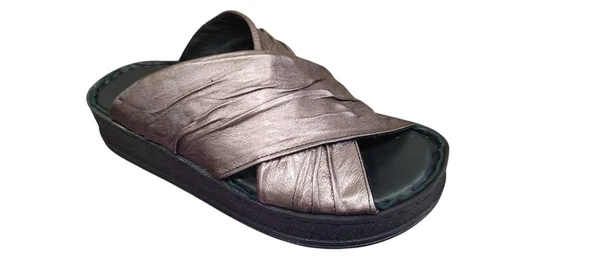 MAMMAMİA D25YT-1430 ORTOPEDİK DERİ KADIN TERLİK - Resim 9