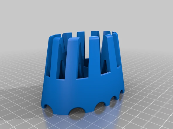 Byr Baş aşağı vücut yıkama / şampuan teneke tutucu (Sadece Plastik Aparattır!!!) 3D - 2