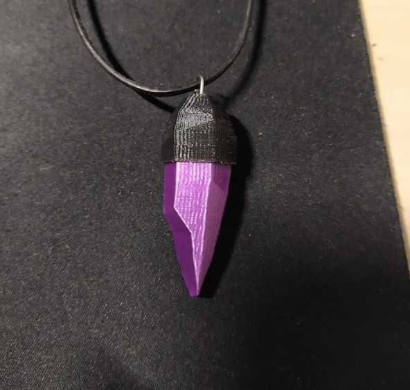 Byr Kristal kolye (Sadece Plastik Aparattır!!!) 3D - Resim 2