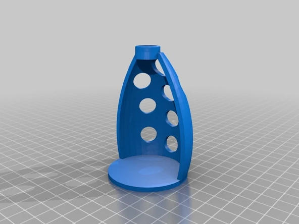 Byr Havalandırılmış Güzellik Blender Kılıfı (Sadece Plastik Aparattır!!!) 3D