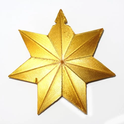 Byr 7 noktalı yıldız kolye (Sadece Plastik Aparattır!!!) 3D ürün görseli