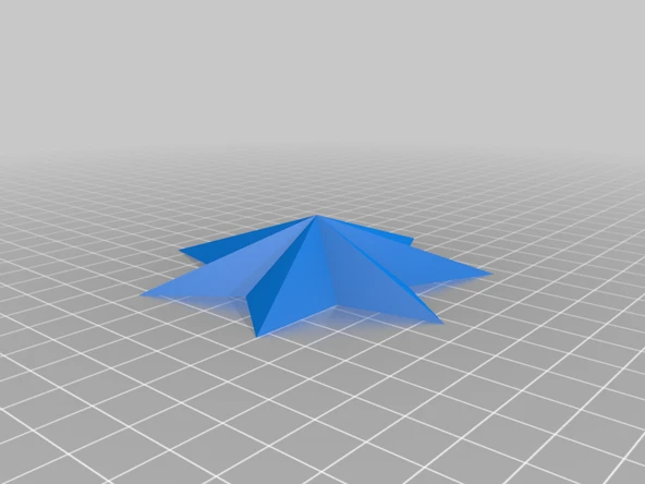 Byr 7 noktalı yıldız kolye (Sadece Plastik Aparattır!!!) 3D - Resim 2